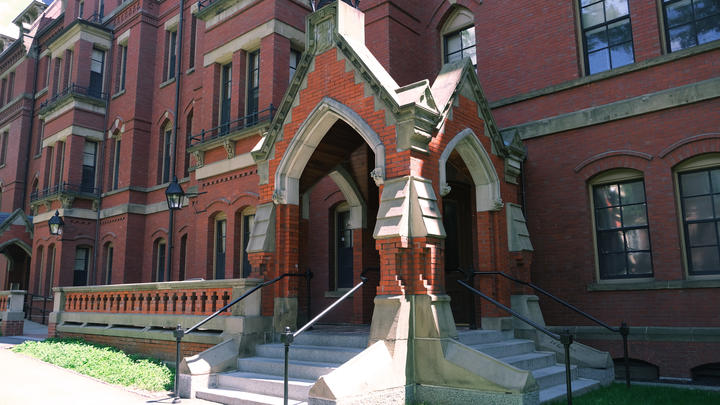 Red brick university building